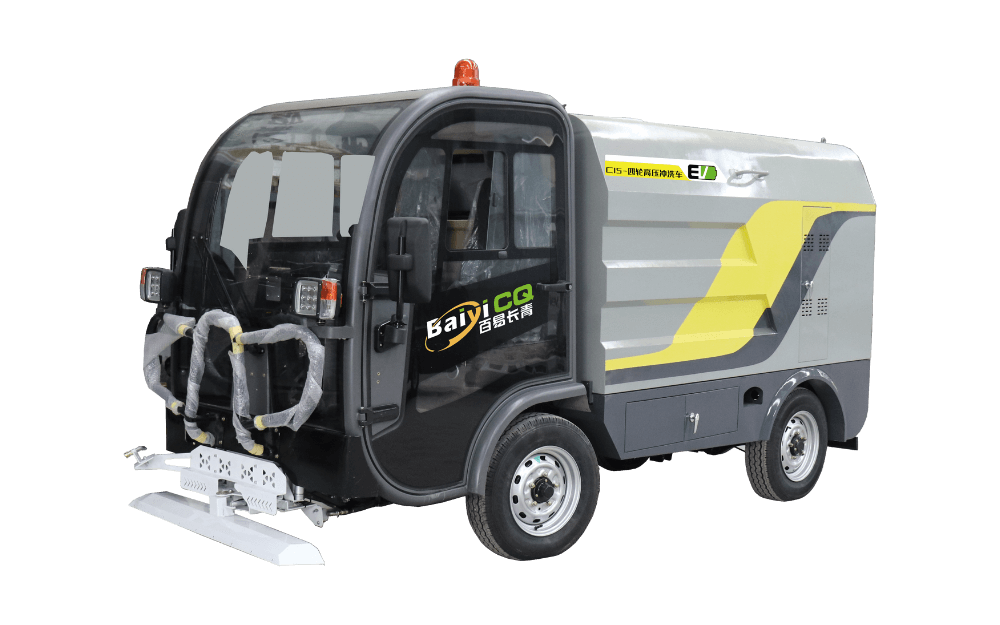 Four-Wheel Multi-Functional High-Pressure Cleaning Vehicle BY-C15