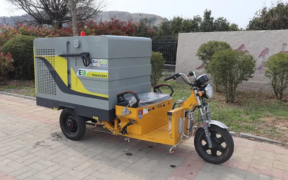 Pure Electric High-Pressure Cleaning Vehicle BY-C7-L