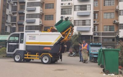 Rear Loading Garbage Truck BY-L35
