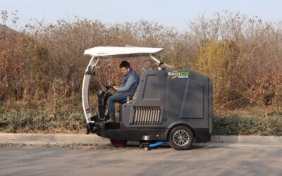 Small Driving Leaf Collection Vehicle BY-T5
