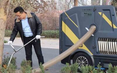 Small Driving Leaf Collection Vehicle BY-T5