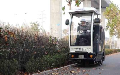 Small Driving Leaf Collection Vehicle BY-T5