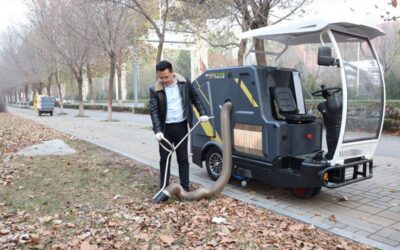 Small Driving Leaf Collection Vehicle BY-T5