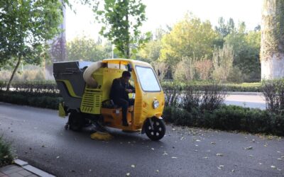 Three-Wheeled Leaf Collection Vehicle BY-T6