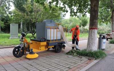 Three-Wheeled Leaf Collection Vehicle BY-T6