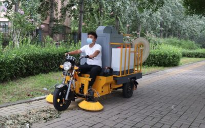 Three-Wheeled Leaf Collection Vehicle BY-T6