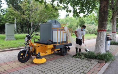 Three-Wheeled Leaf Collection Vehicle BY-T6